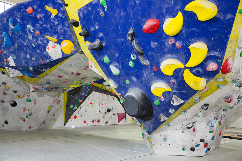 climbing hall for mountaineer training