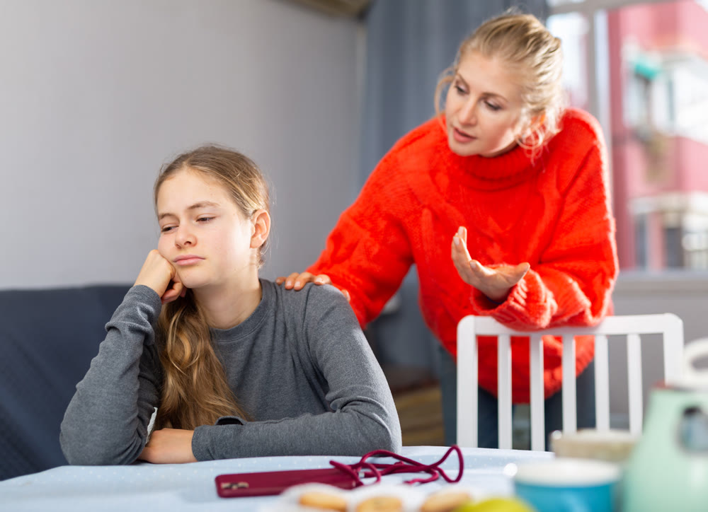 Woman and daughter offended at each other after quarrel