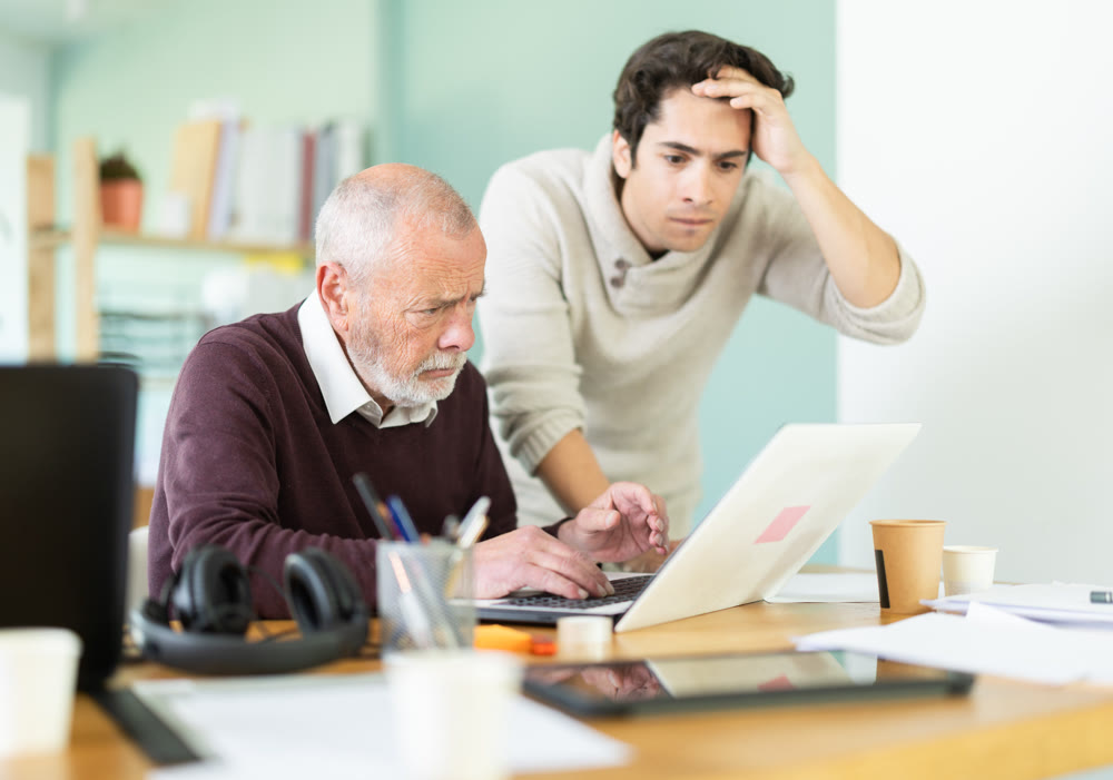 Frustrated managers grapple with business failure
