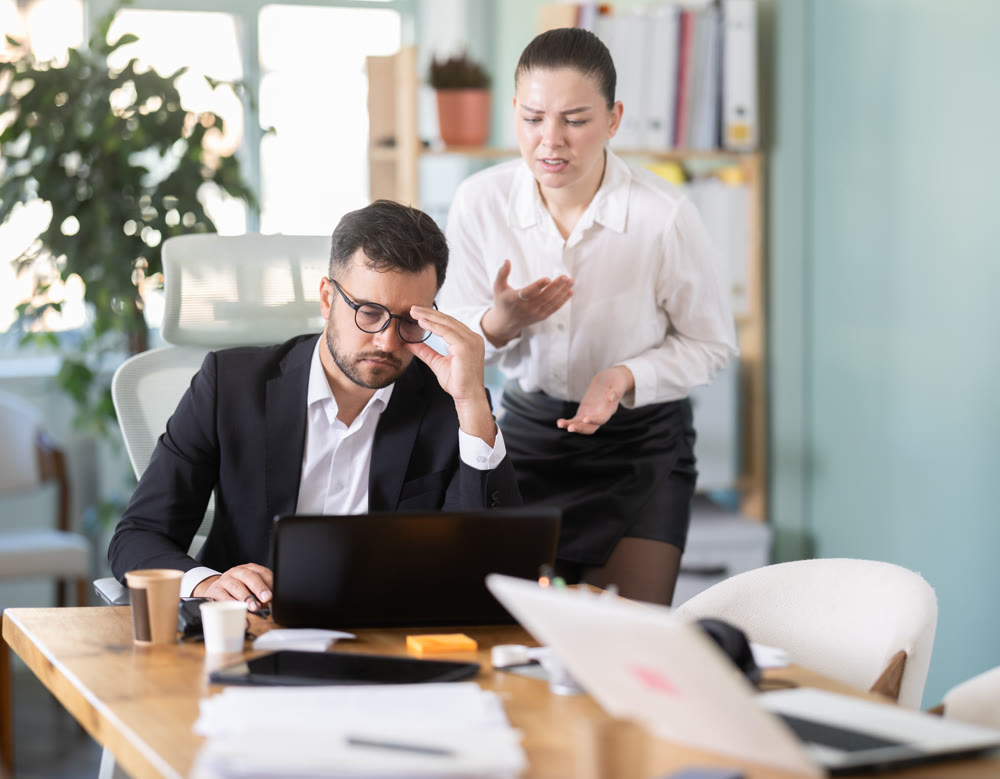 Unhappy managers grapple with business failure