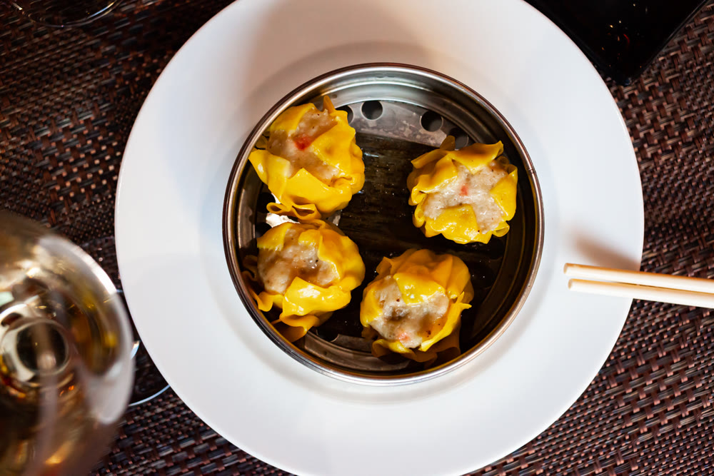 Japanese style Shumai dumplings