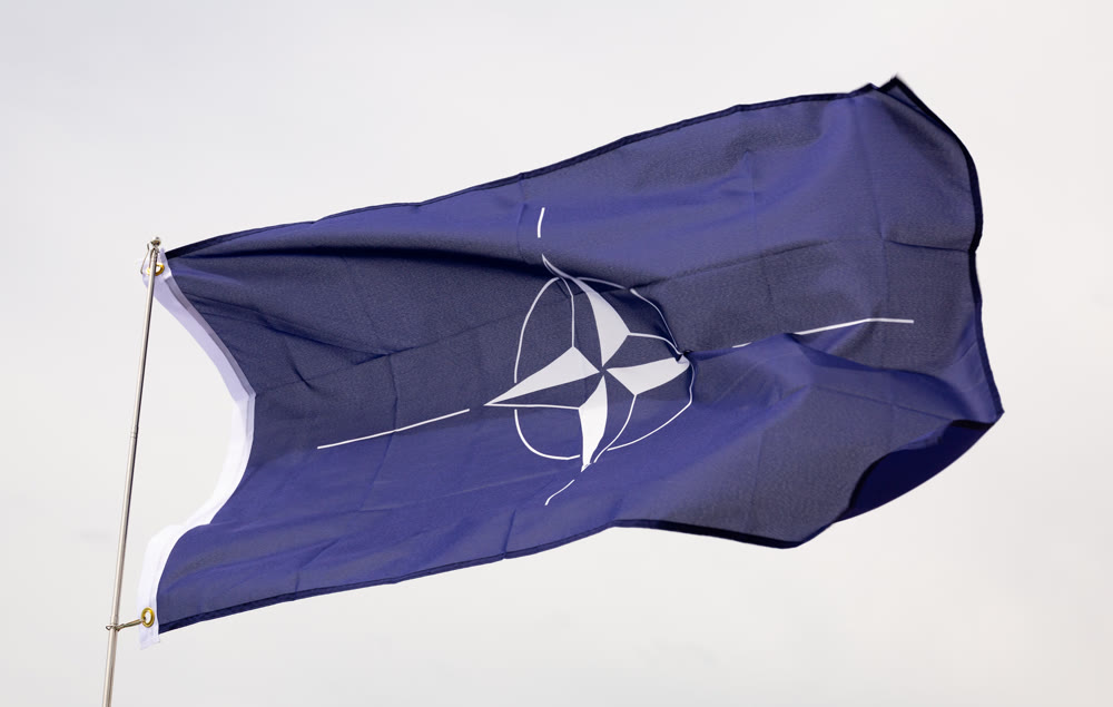 Waving Flag of OTAN