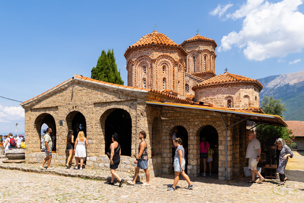 Monastery of St. Naum in North Macedonia