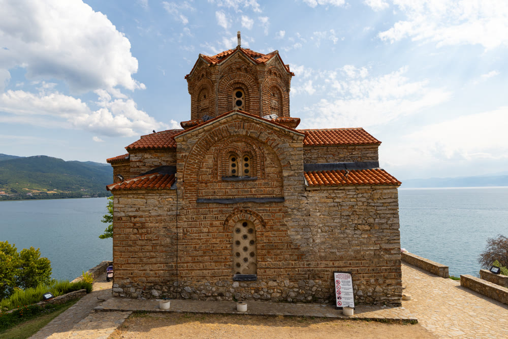 St. John's Church on the shore of the lake