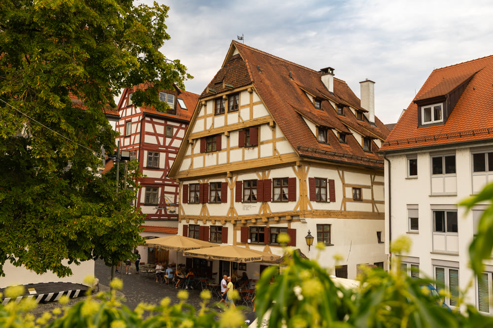 Winding pedestrian street, Germany, Ulm