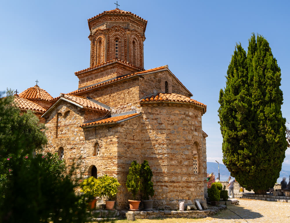 Monastery of Saint Naum in North Macedonia