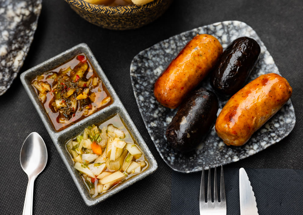 Popular dish of Uruguayan cuisine is Chorizo Criollo